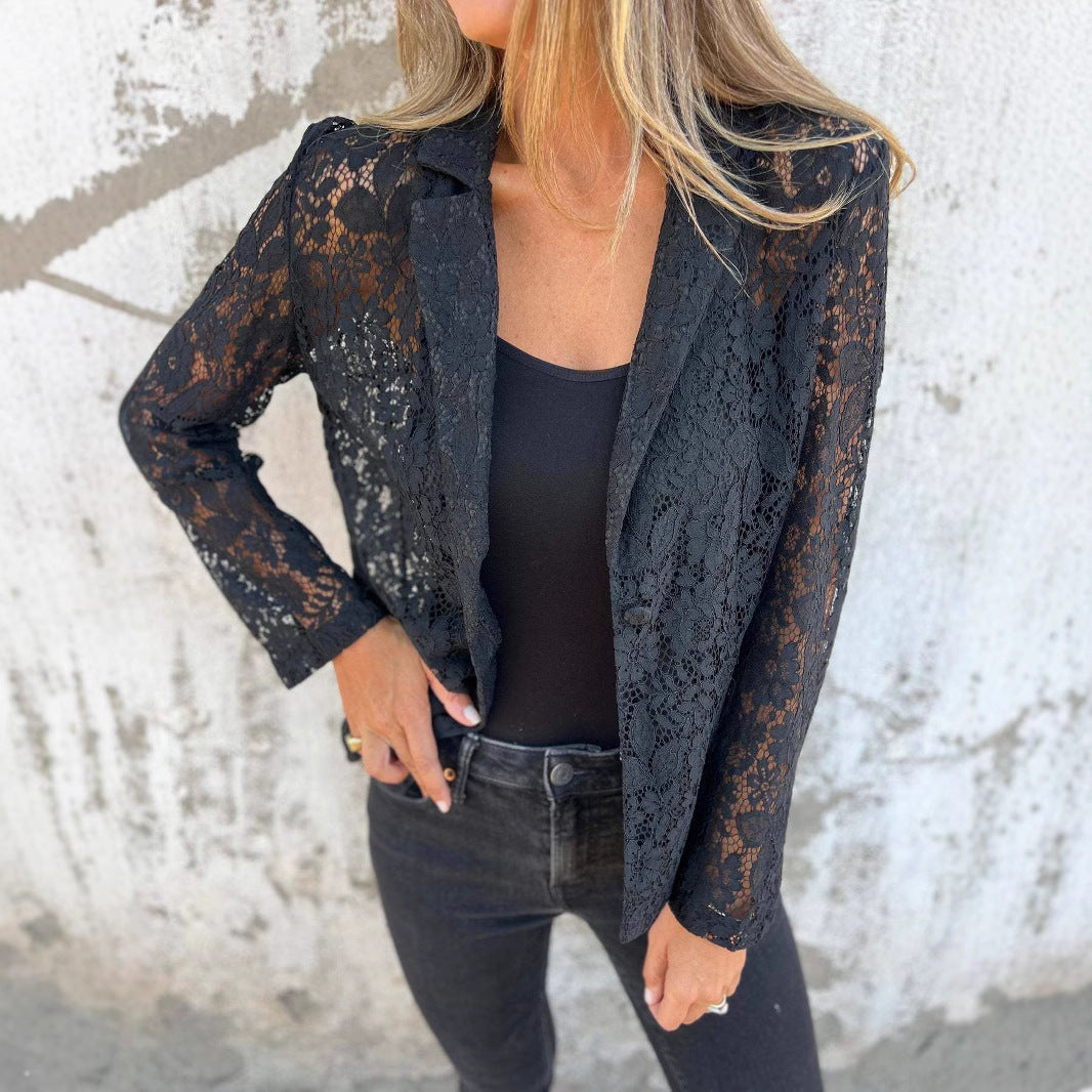 Blouse Féminine Dentelle Mode
