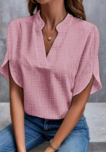 Blouse d'Été à Manches Courtes