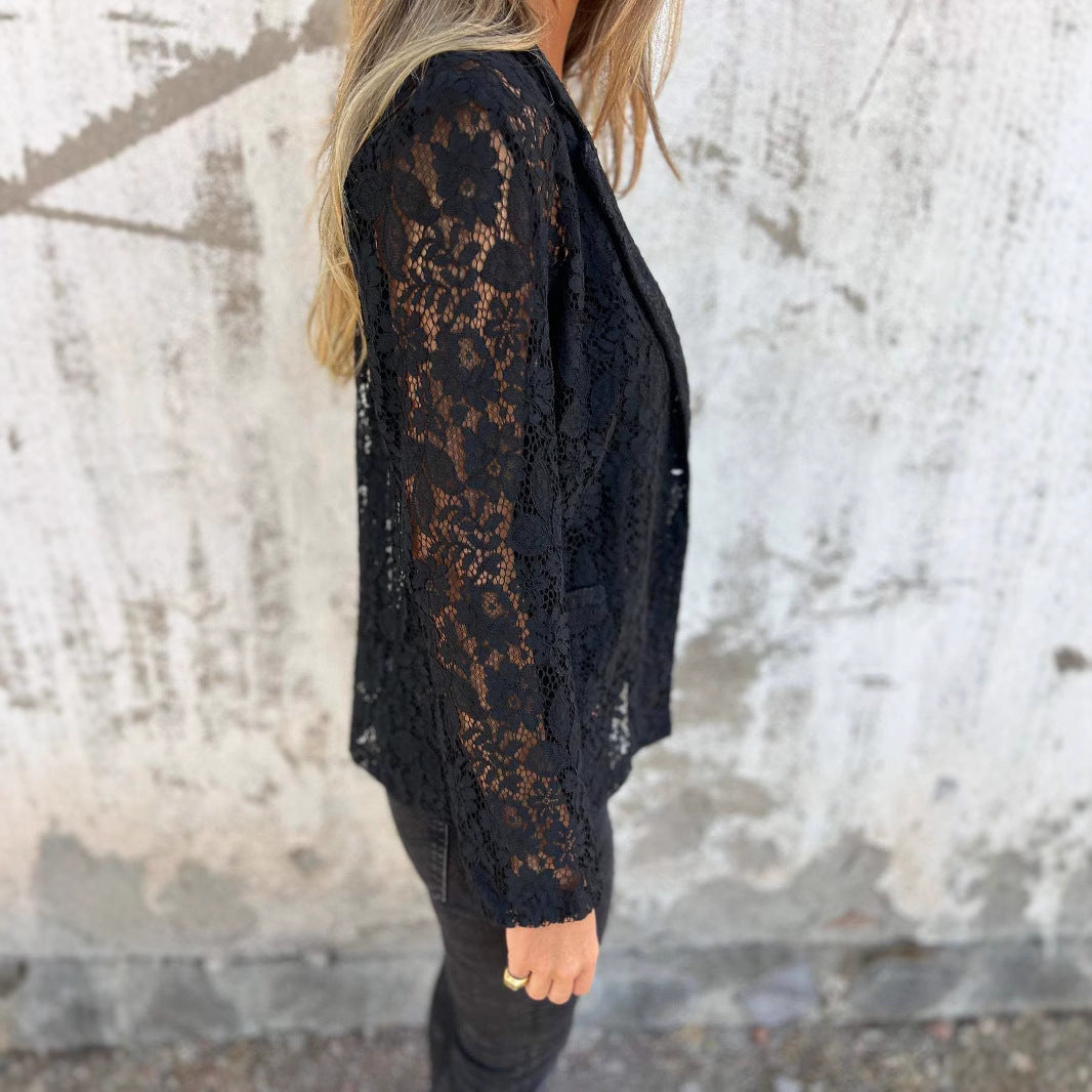 Blouse Féminine Dentelle Mode