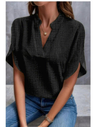 Blouse d'Été à Manches Courtes